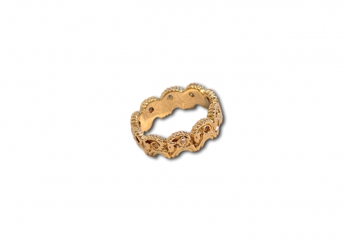 К-250.   <br> Ring. <br> 750 gold.