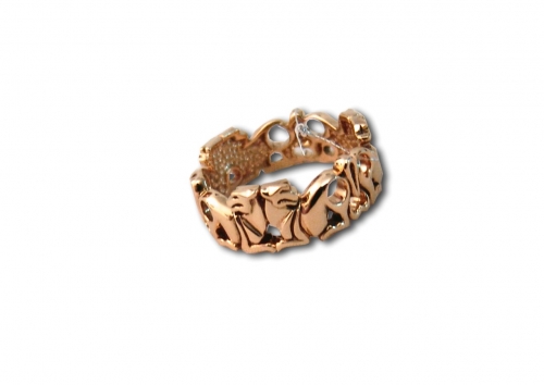 К-245. <br> Ring. <br> 750 gold.