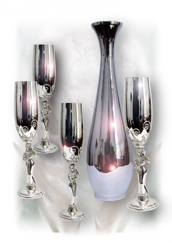 S-394<br> wine set Silver 925, 1885 grams