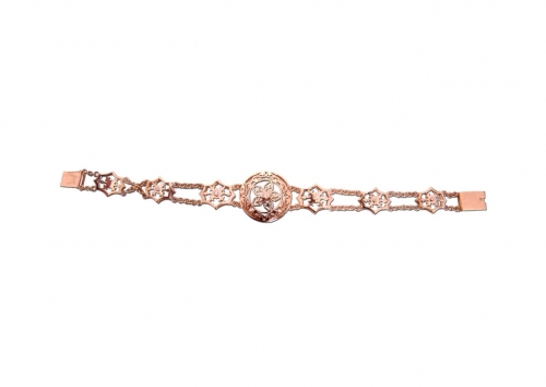 К-344.  <br> Bracelet. <br> 585 gold.